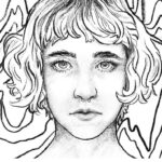 Bonita, studiert das Leben und die Kust